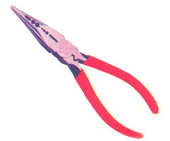 Long Nose Cutting Pliers with Crimping Die amp Wire Stripper